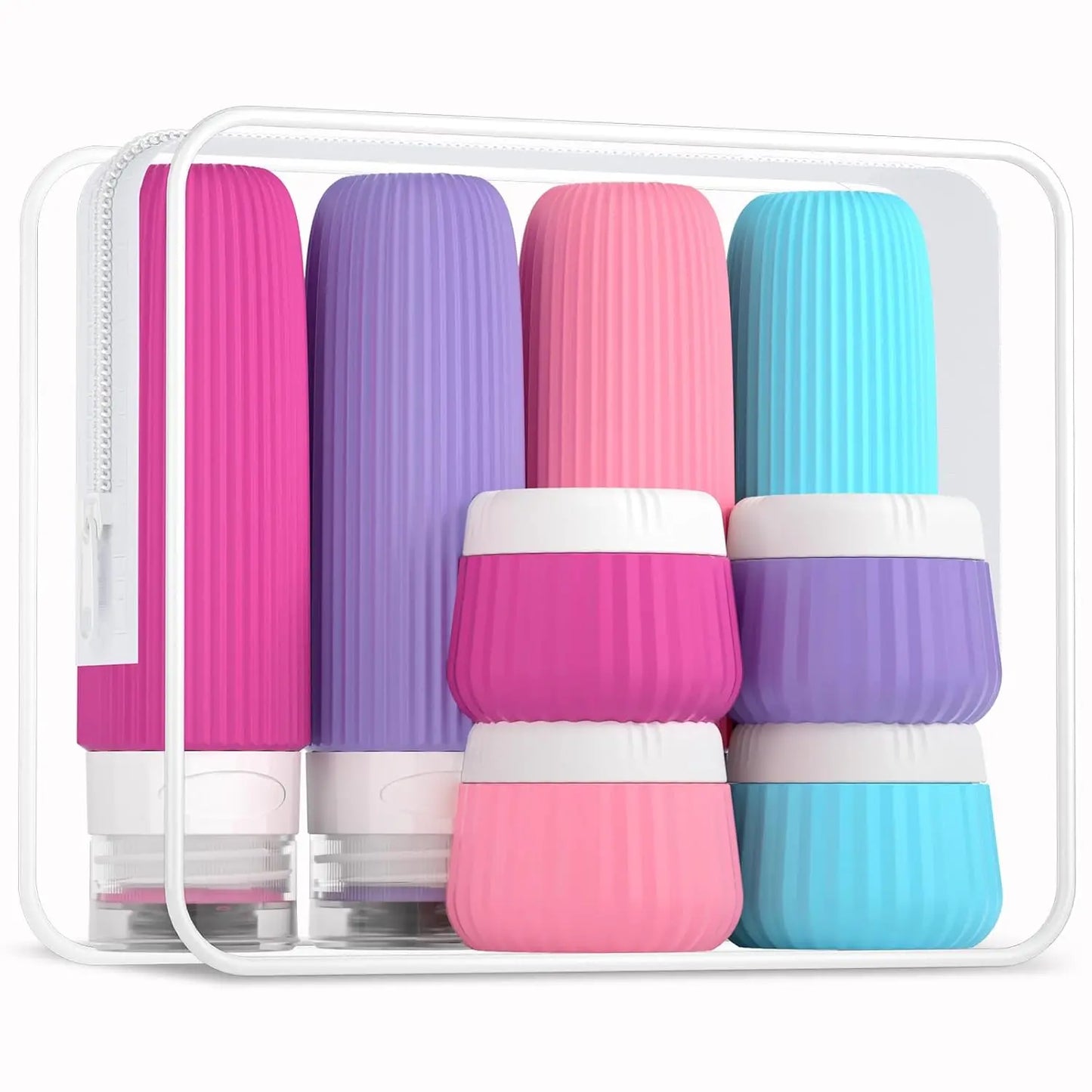 TSA-Approved Silicone Travel Bottles | Leak-Proof & BPA-Free