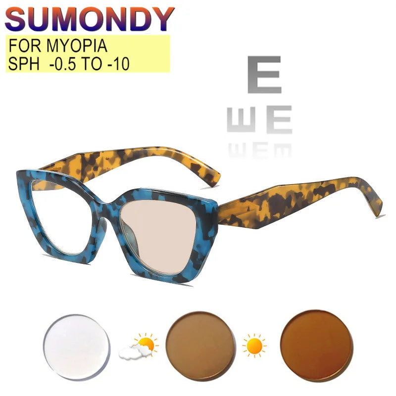 Custom Prescription Glasses for Myopia | Stylish Blue Light Protection