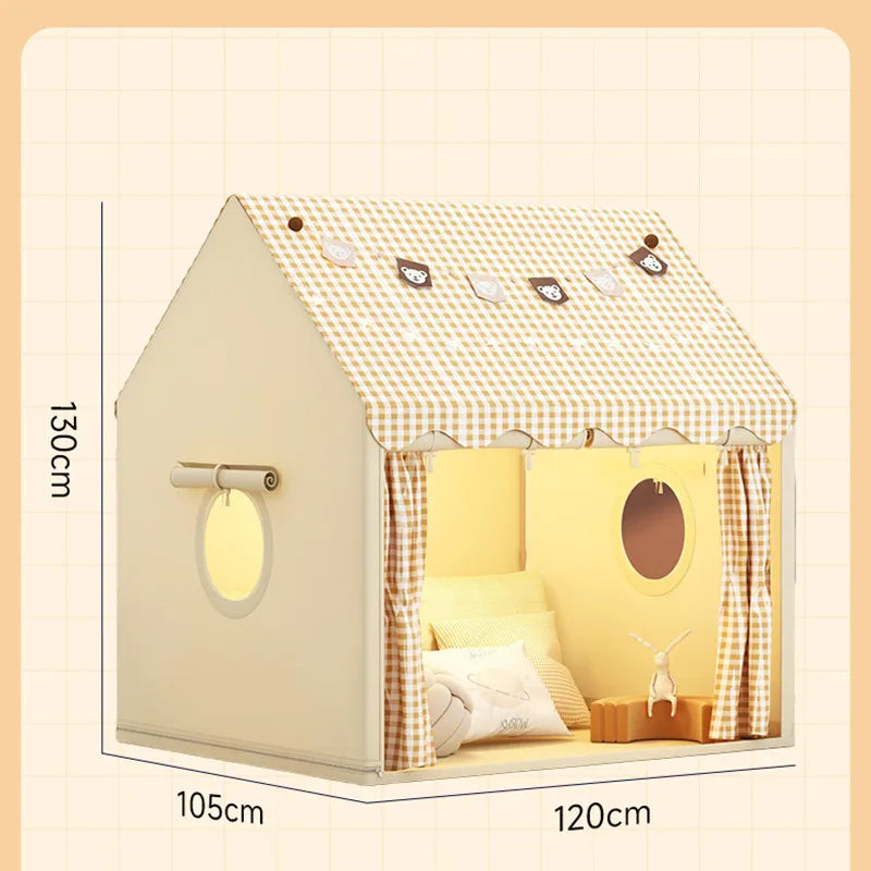 Children's Folding Play Tent | Indoor Outdoor Princess Castle Toy