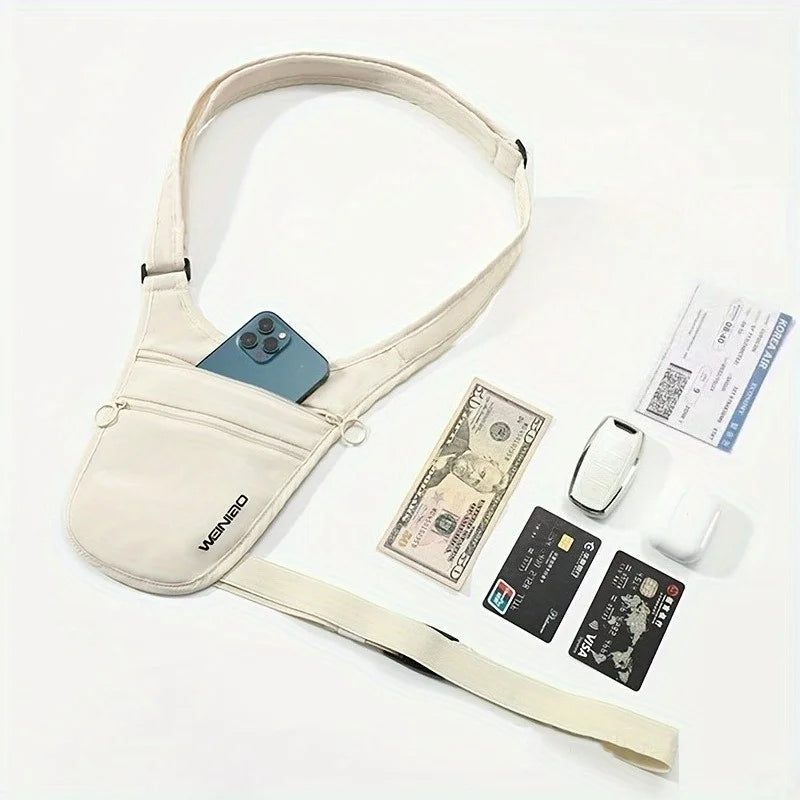 Travel Anti-Theft Waist Bag | Secure, Compact Crossbody Bag