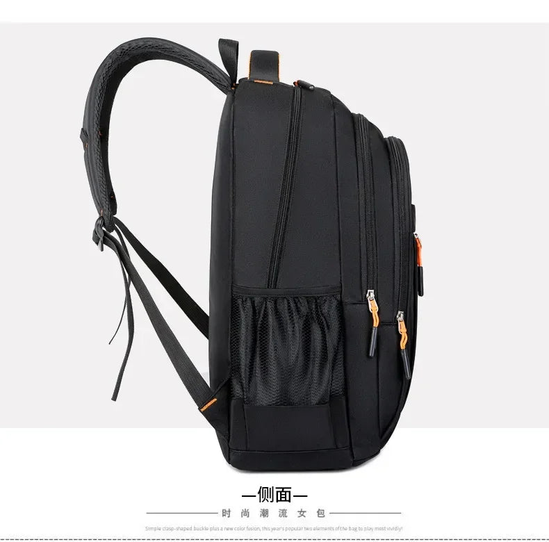 Men's Oxford Waterproof Backpack | Stylish School & Travel Bag