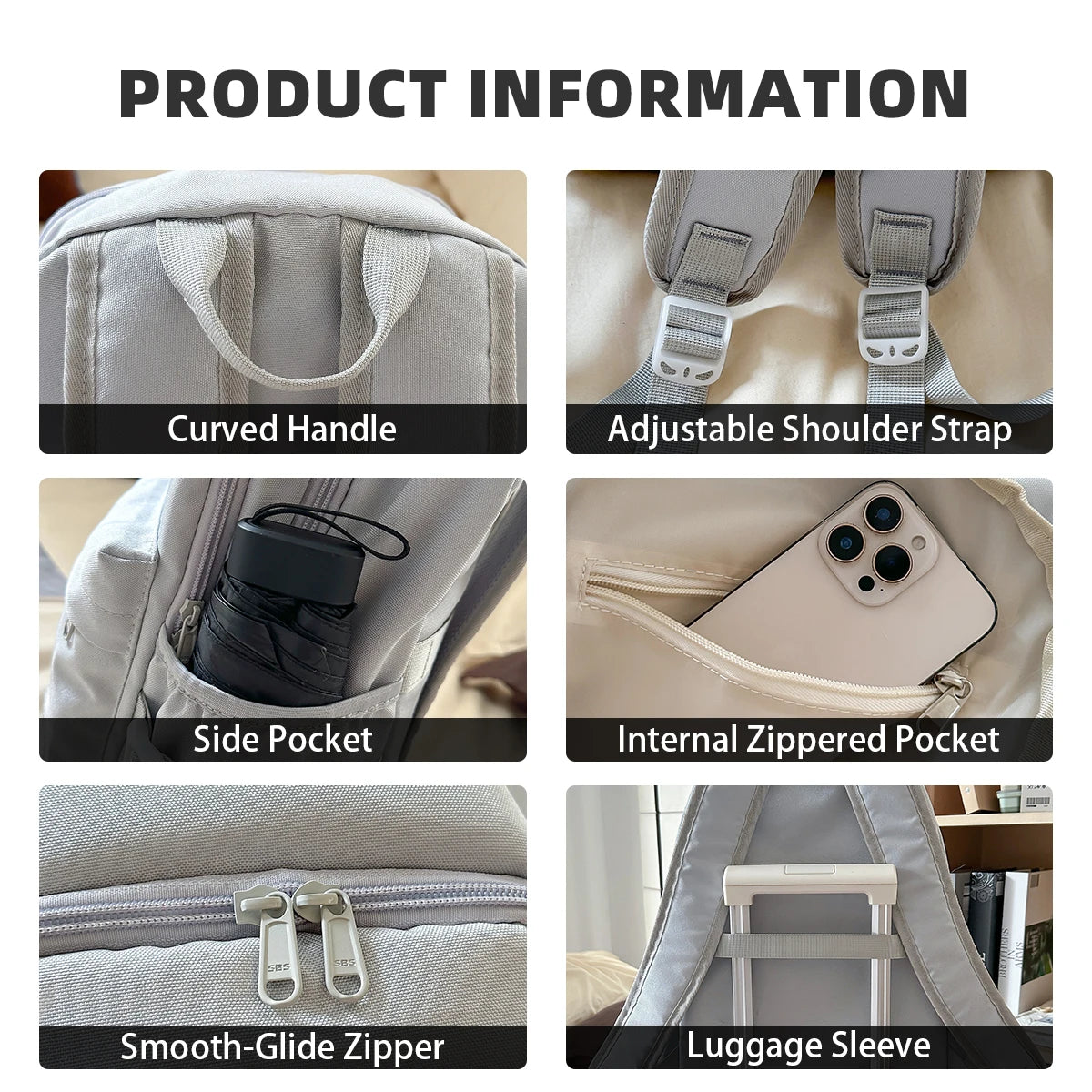 Large Capacity School Backpack for Junior High | Stylish & Durable