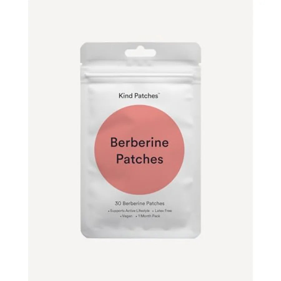 Vegan Berberine and Unpuff Patch Bundle | 60 Latex-Free Patches