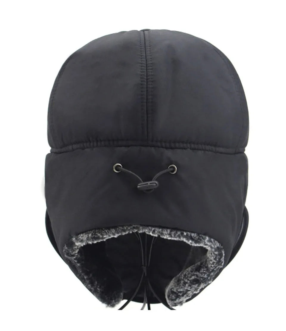 Unisex Thickened Velvet Winter Hat | Warm and Windproof Bomber Cap