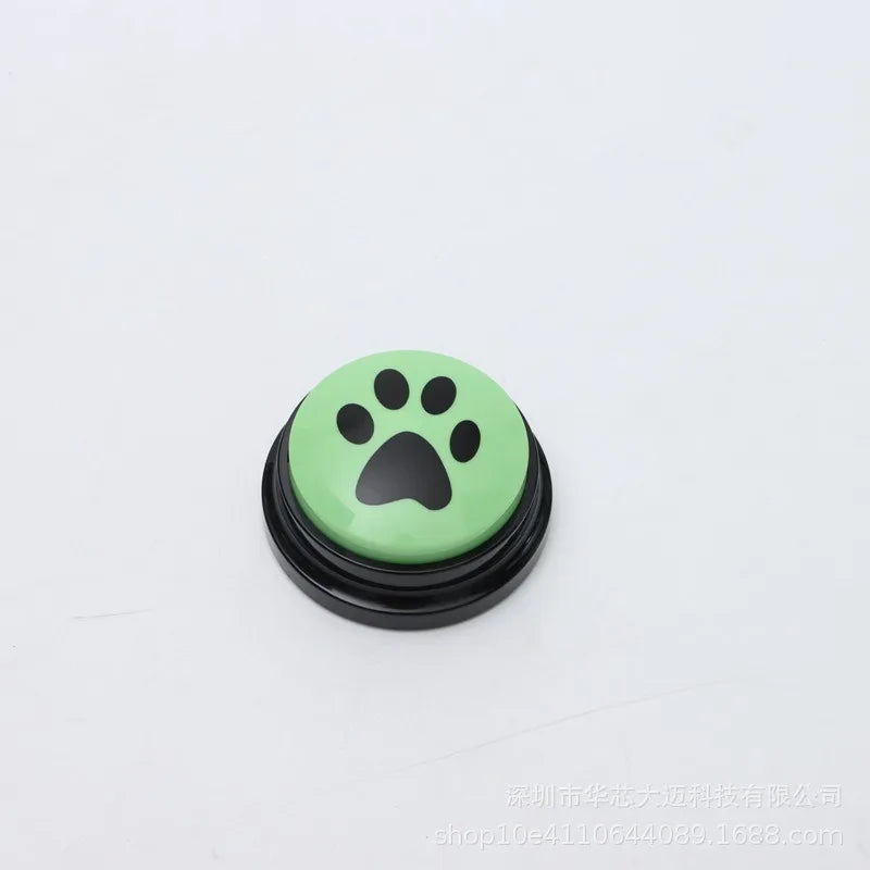 Botón de sonido interactivo para perros | Juguete de entrenamiento de comunicación para mascotas