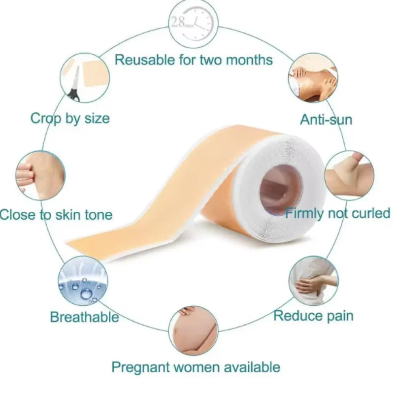 Silicone Scar Removal Strips | Effective Acne & Keloid Treatment