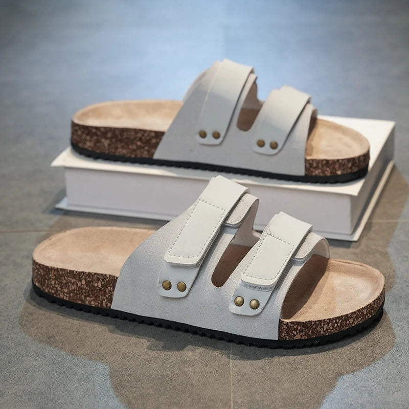 Men's Sandals, Fashionable and Versatile Casual Sandals for Couples, Suitable for Walking and Leisure, Suitable for Indoor and Outdoor Use, Beach-Friendly, Unisex, Suitable for All Seasons