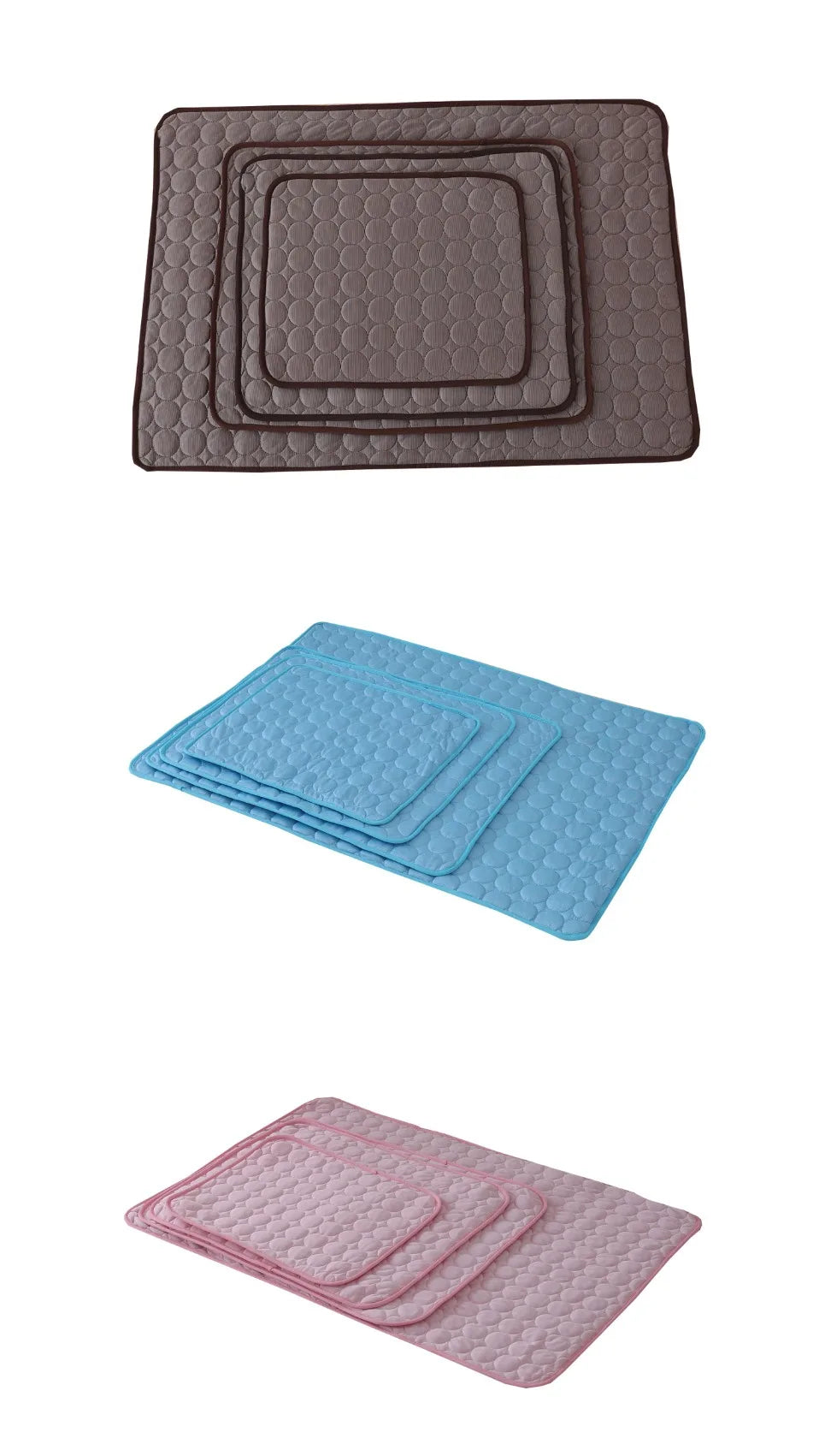 Dog Cooling Mat for All Breeds | Summer Pet Cold Bed