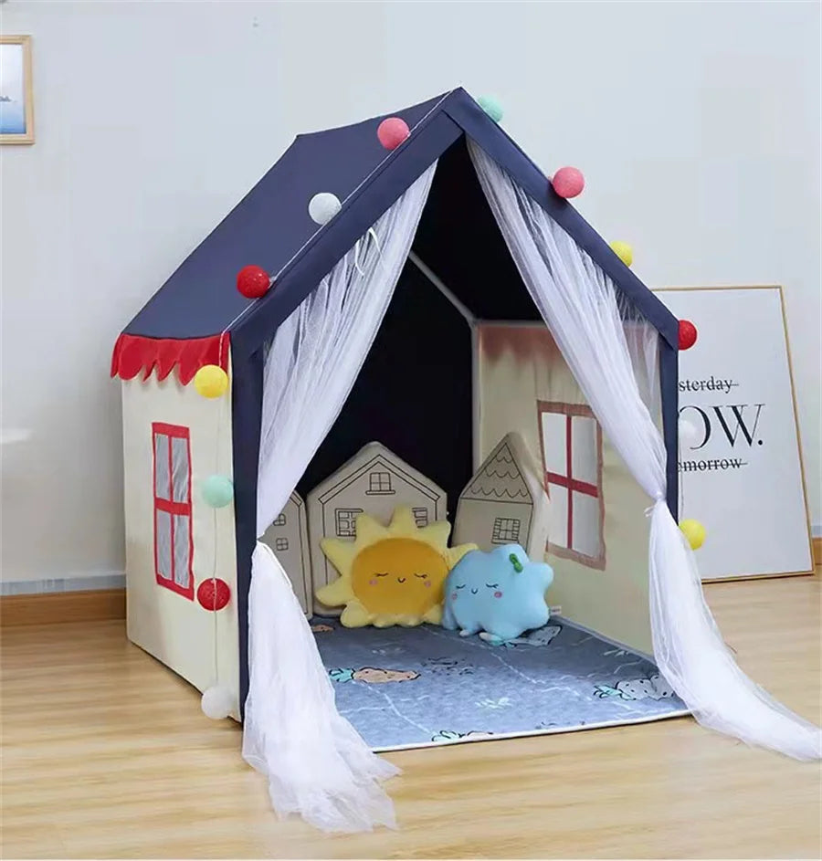 Portable Baby Play Tent | Indoor Outdoor Kids Teepee House