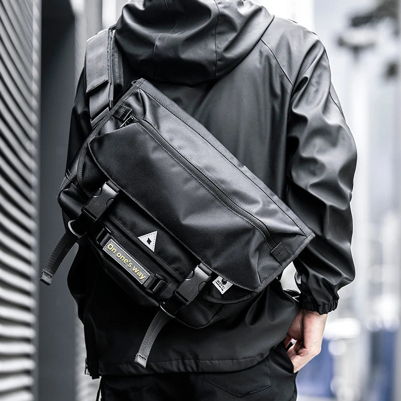 Waterproof Men Messenger Bag | Stylish Anti-Theft Crossbody Bag
