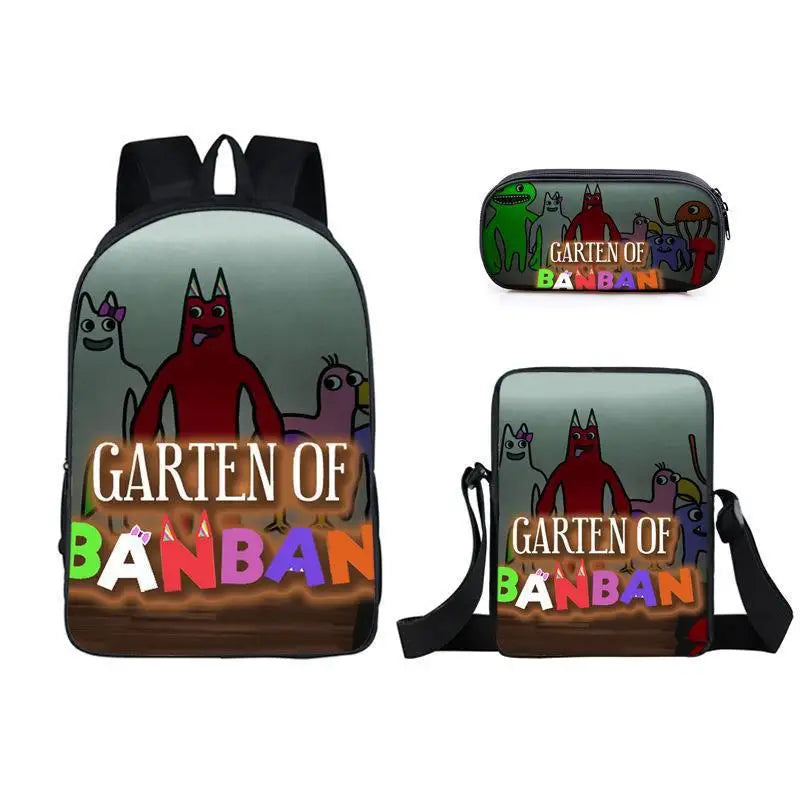 Stylish Garden Game Backpack | Versatile Student Shoulder Bag
