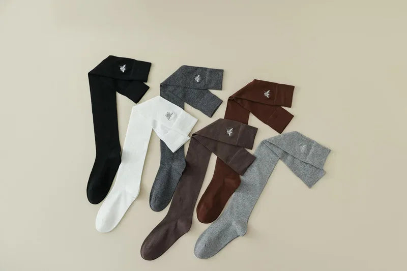 Stylish Women's Cotton Thigh High Stockings | Trendy and Comfortable