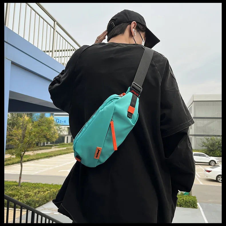 Versatile Chest Bag for Casual Wear | Large Capacity Crossbody Bag