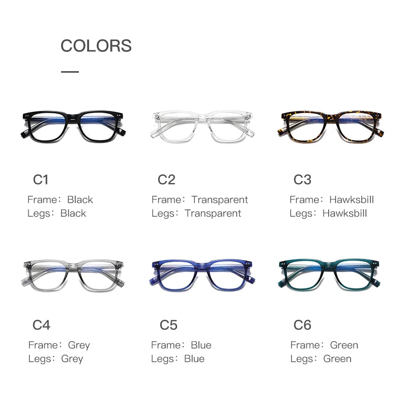 Men's Anti-blue Light Photochromic Glasses | Stylish Vision Protection