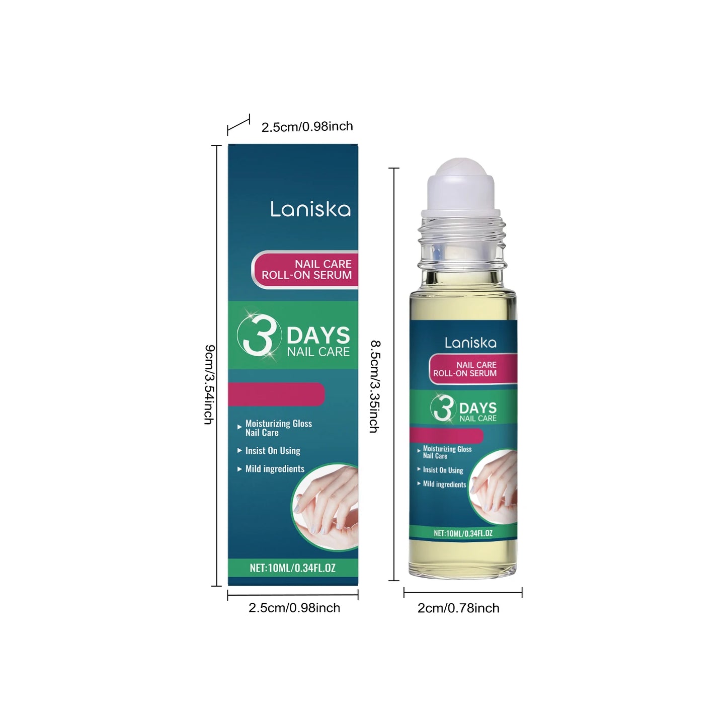 Nail Care Roller Serum | Fast-Absorbing Nail & Cuticle Treatment