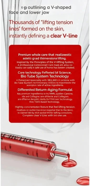 V-Line Face Shaping Cream | Anti-Aging Washable Mask for Women
