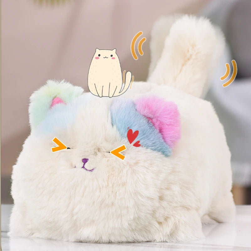 Interactive Plush Cat Dog Toy | Speak & Hug for Kids