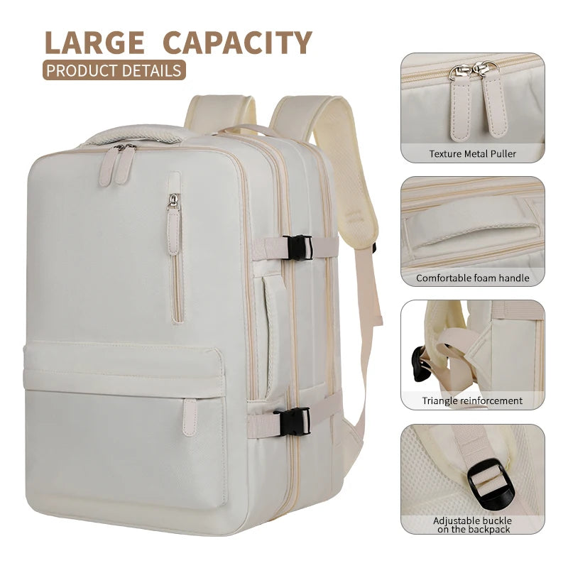 Versatile Airplane Travel Backpack | Perfect Carry-On Luggage