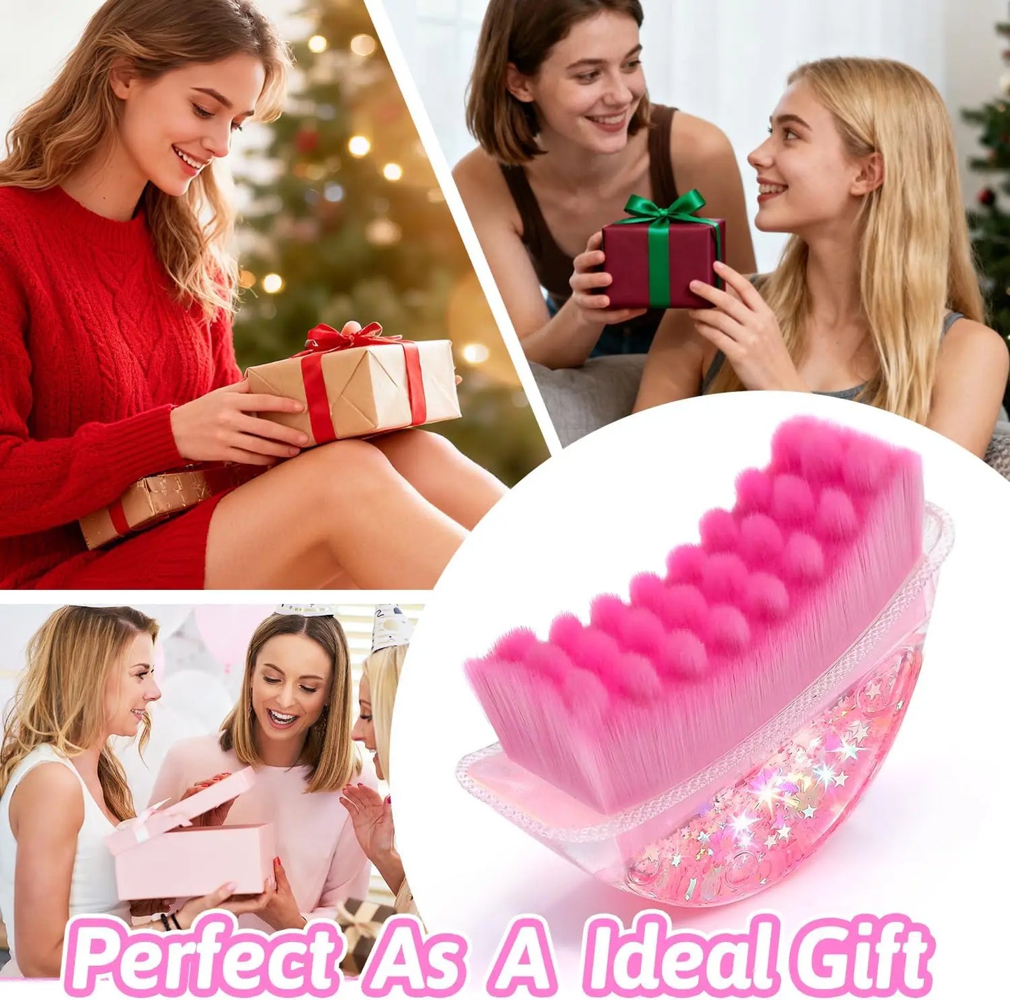 Lymphatic Contour Face Brush | Stress-Relief Tool for Radiance