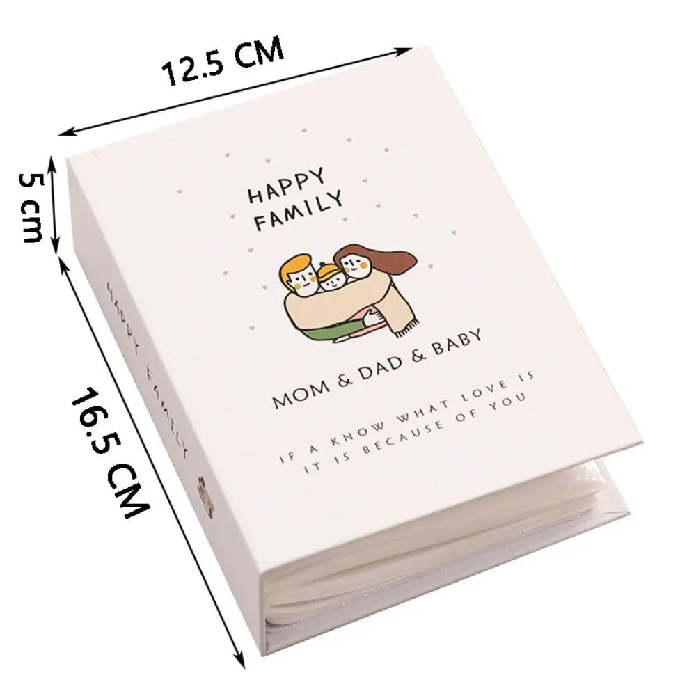 Cute Cartoon 4R Photo Album | 100 Photos Multicolor Collection