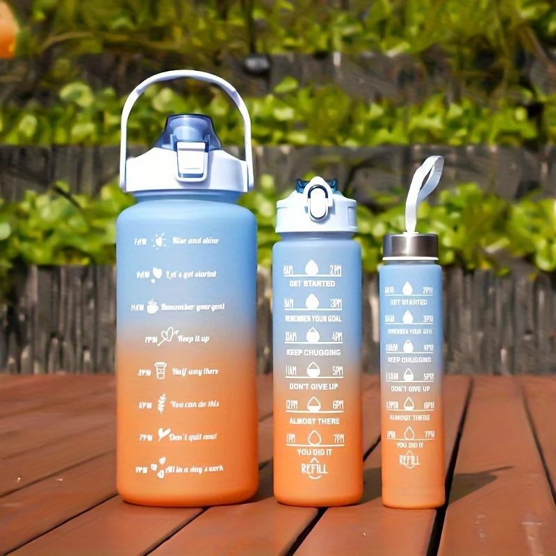 2 Liter Large Sports Water Bottle | Leak Proof & Portable