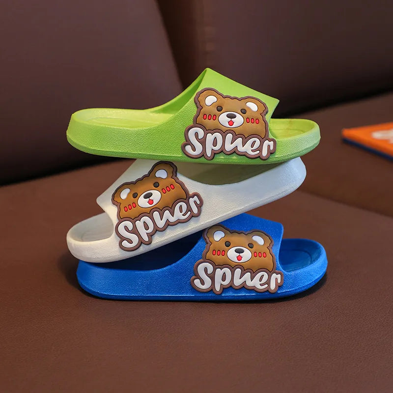 Cute Cartoon Kids EVA Slippers | Fun Summer Toddler Sandals
