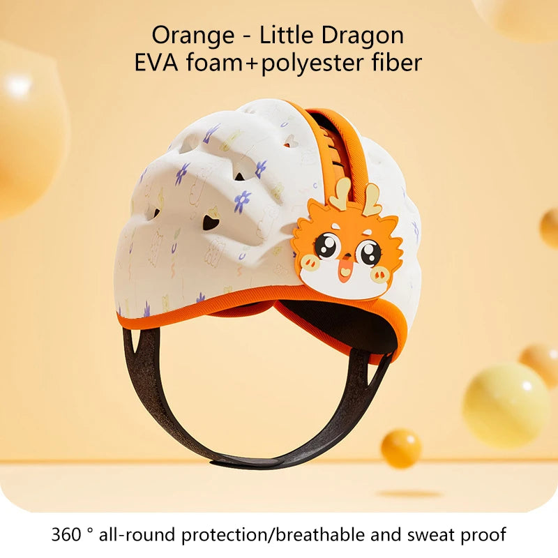 Baby Safety Hat | Adjustable Anti-Fall Head Protection Cap