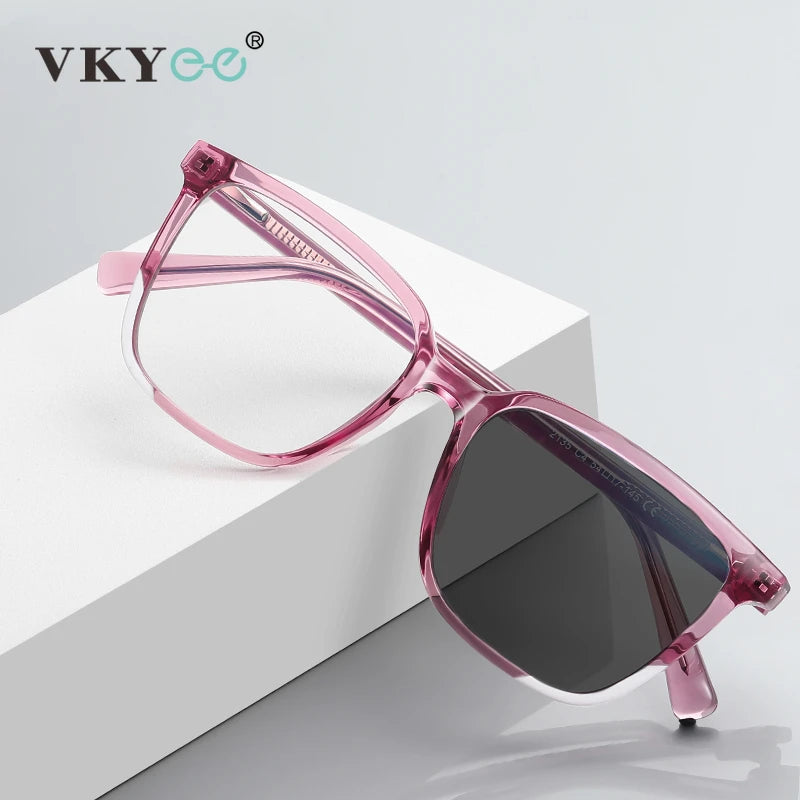 Stylish Women's Square Frame Anti-Blue Light Glasses