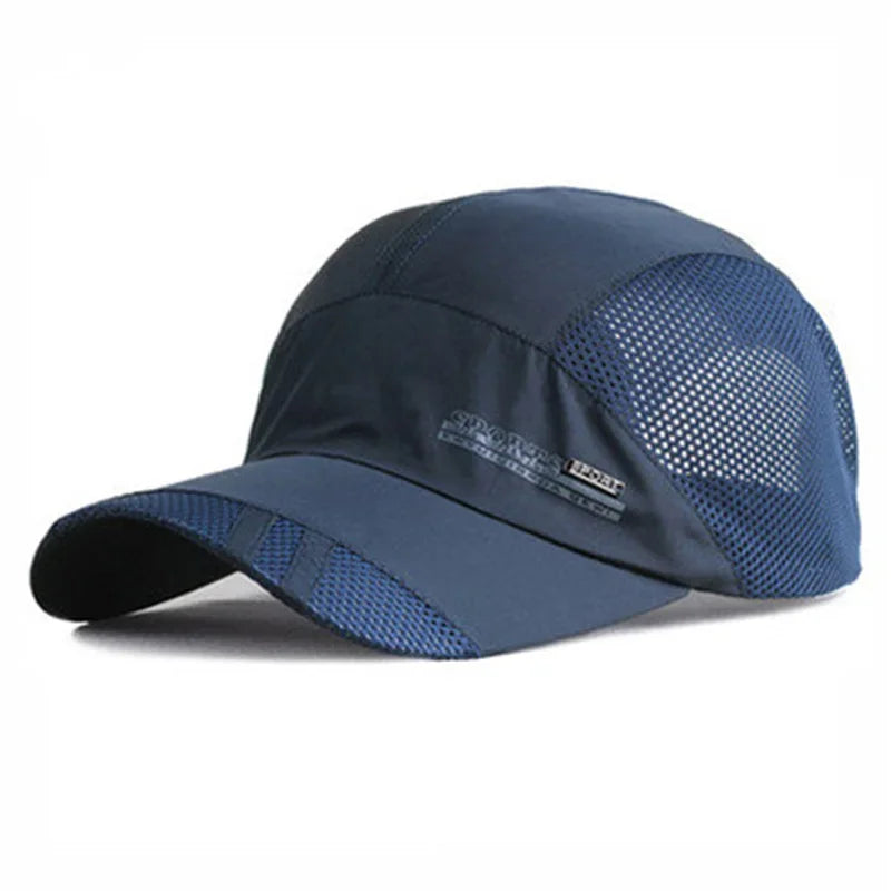 Adjustable Quick Dry Breathable Sports Cap for Outdoor Activities
