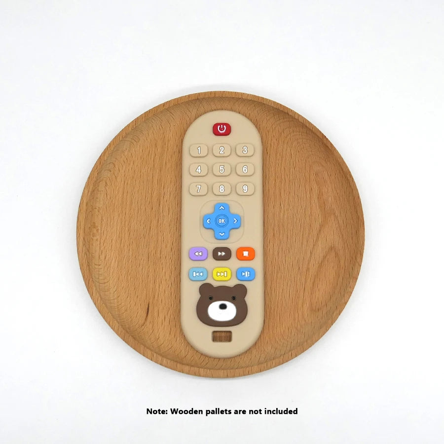 Children's Silicone Teething Remote Control Toy | Safe and Fun