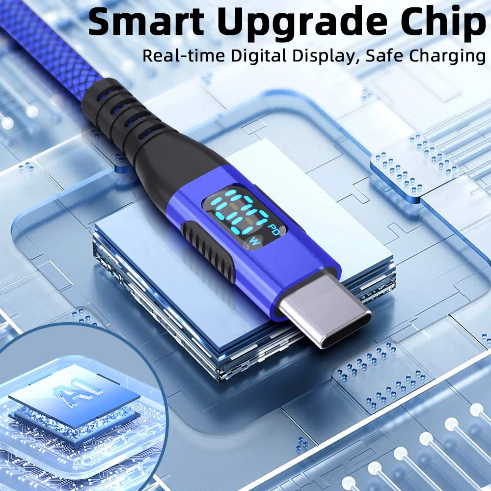 Ultra Fast Charging USB C to Type C Cable | 100W High Speed