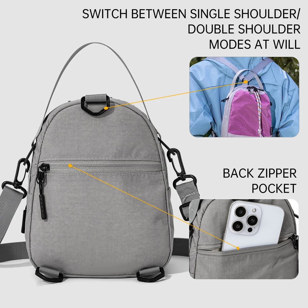Multifunctional Lightweight Camping Backpack | Versatile Outdoor Bag