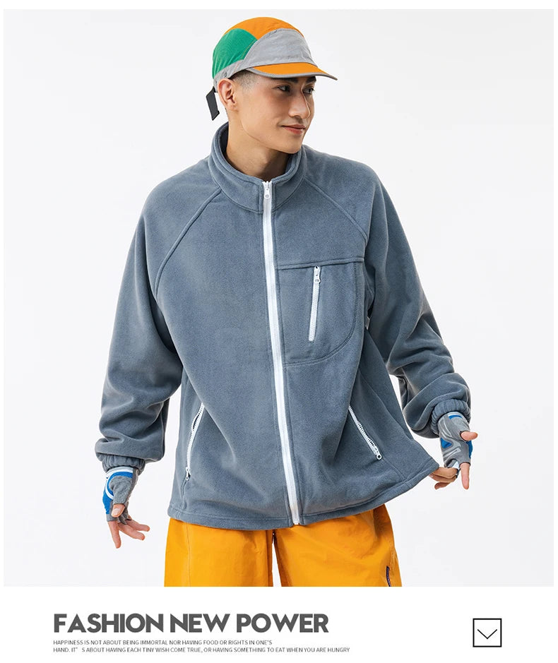 Lightweight Waterproof Fleece Jacket for Outdoor Adventures