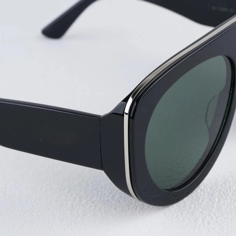 Trendy Retro Oval Sunglasses | Stylish Luxury Eyewear for Outdoors