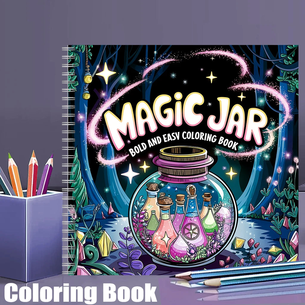 Enchanting Coloring Book for Adults | Fun & Stress Relief Gift