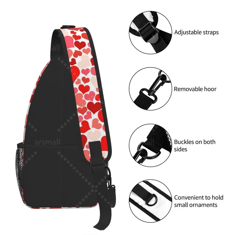 Lightweight Crossbody Sling Bag for Travel & Outdoor Activities