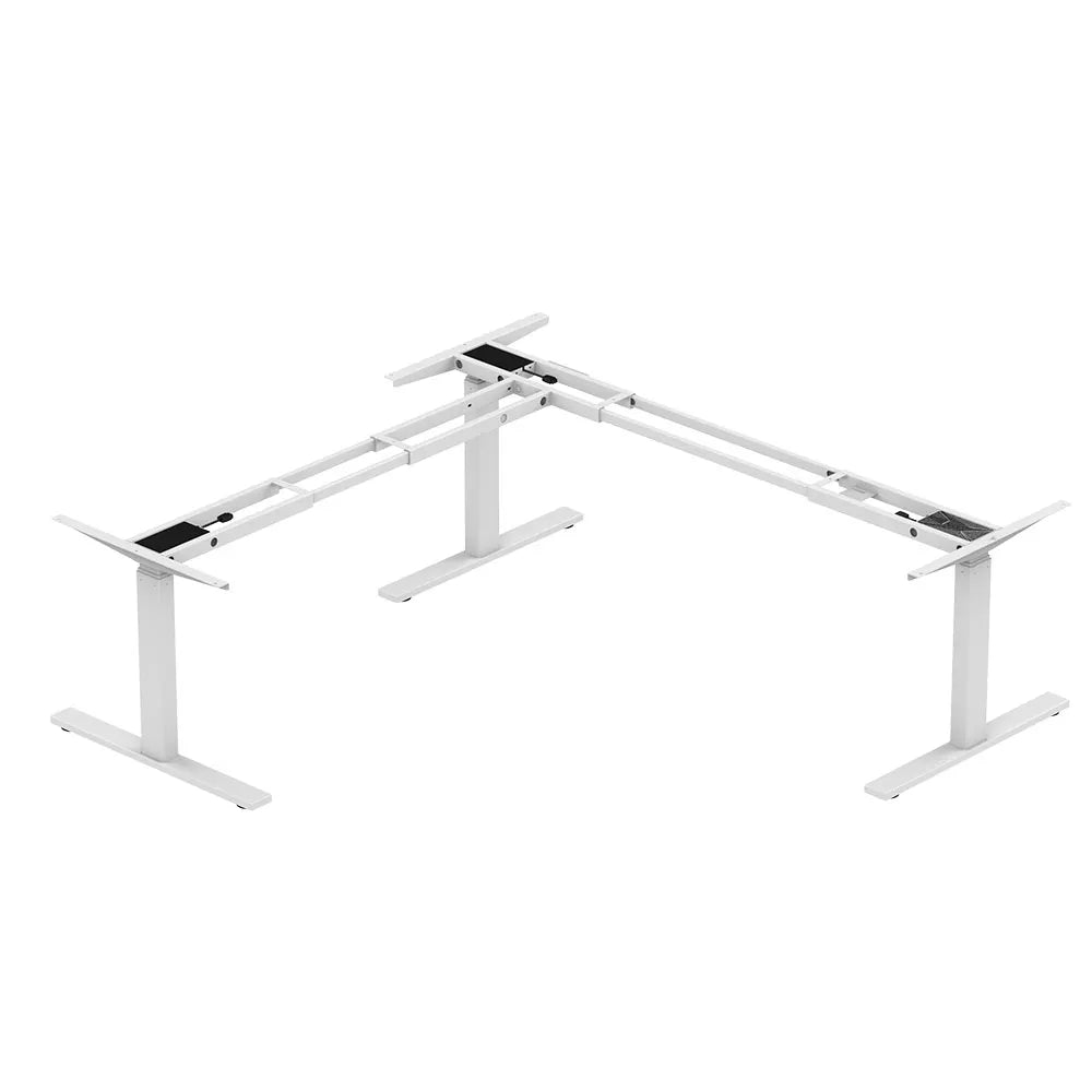 Height Adjustable Ergonomic Electric L Shaped Standing Desk