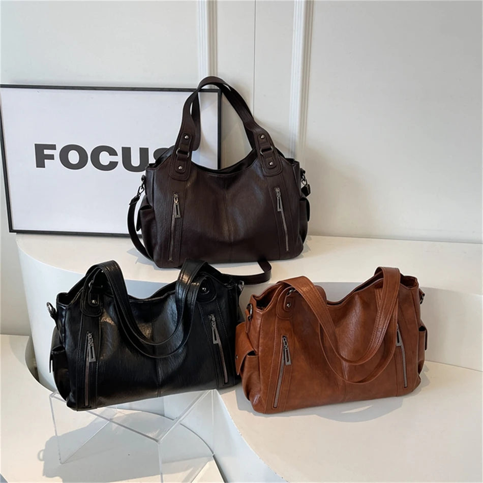 Stylish Large Capacity Shoulder Handbag | Versatile Tote Bag for Women