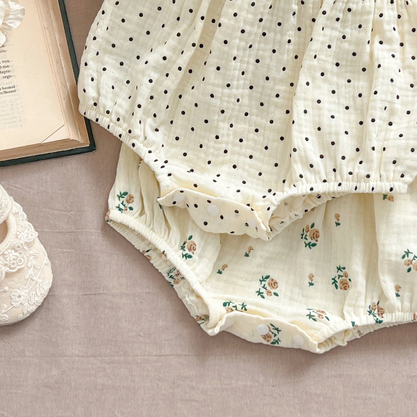 Kids Cotton Sleeveless Rompers | Cute Summer One-Pieces