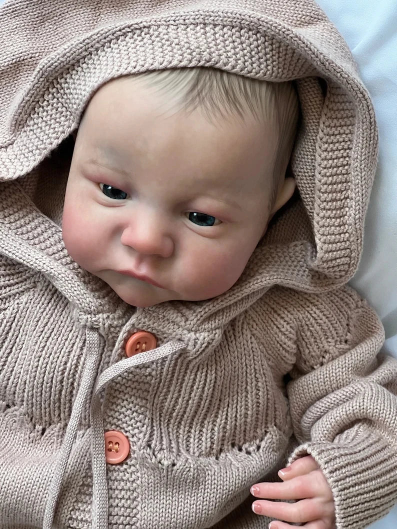 Muñeca Reborn de 19 pulgadas | Muñeca de Arte de Colección Realista