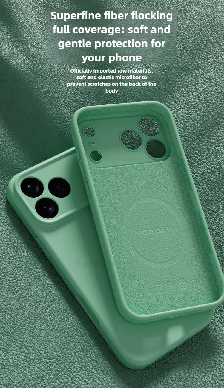 Silicone Magnetic Phone Case for iPhone | Shockproof & Sleek