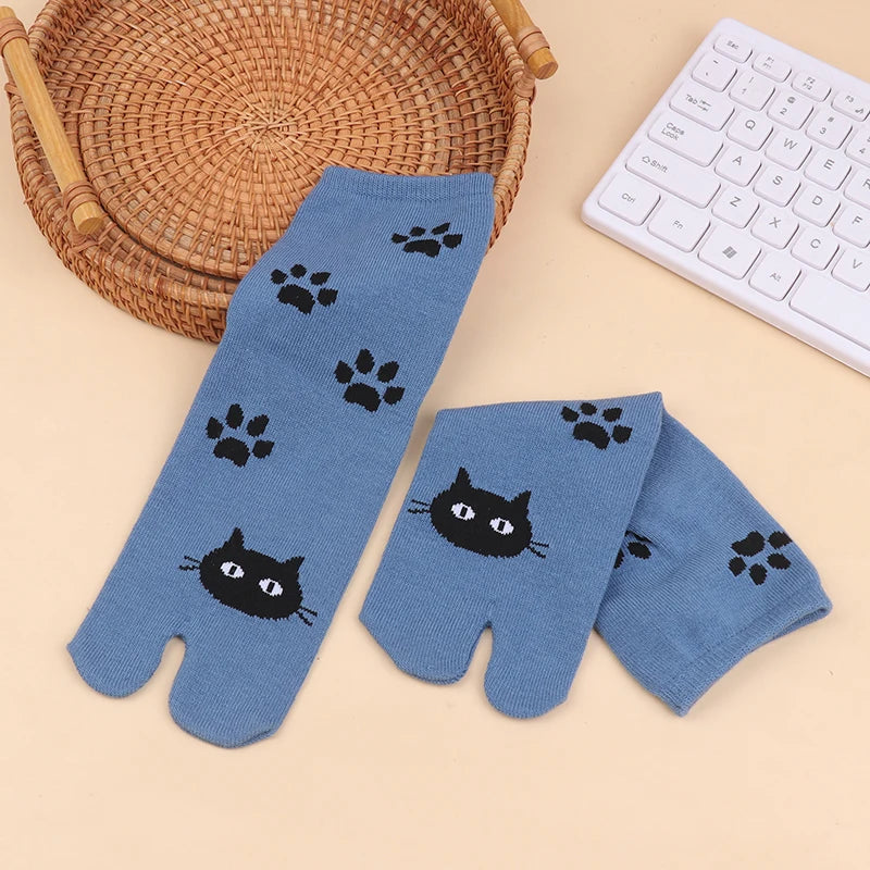 Unisex Japanese Two Finger Socks | Comfortable Split Toe Design