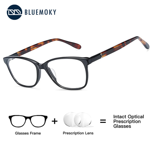 Fashionable Square Acetate Prescription Glasses for Women | 2026