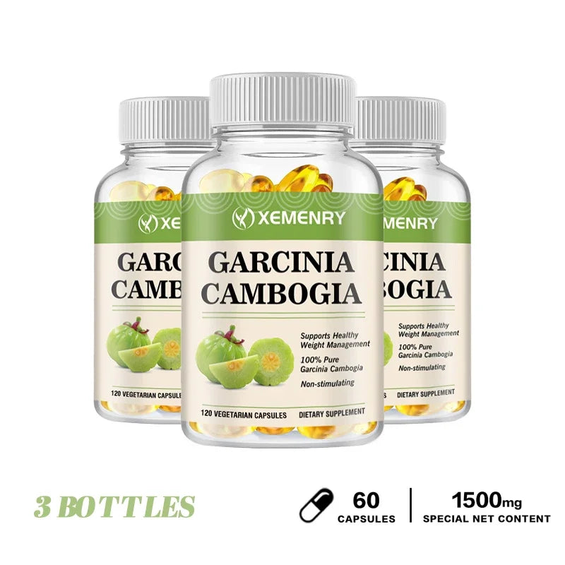Garcinia Cambogia Capsules for Metabolism & Digestive Health