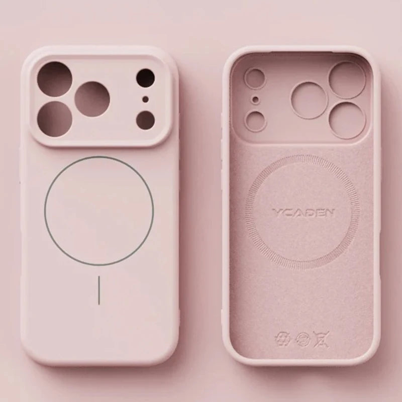 Magnetic Liquid Silicone Phone Case | Soft & Durable Protection