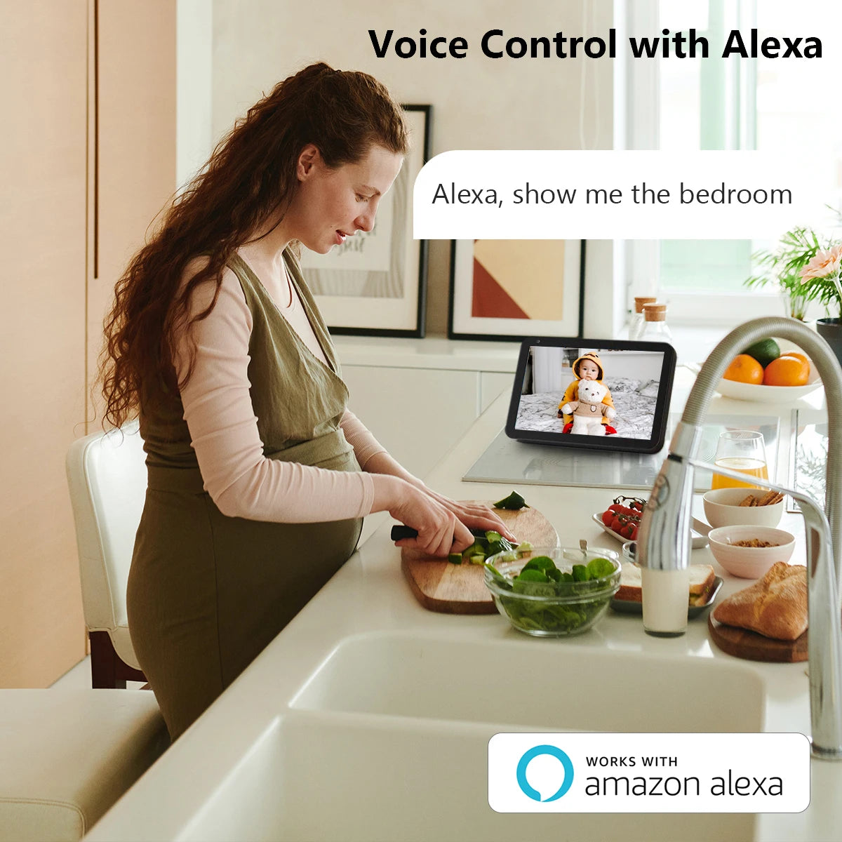 Indoor IP Camera with 360° Pan & Tilt | Smart Home Security