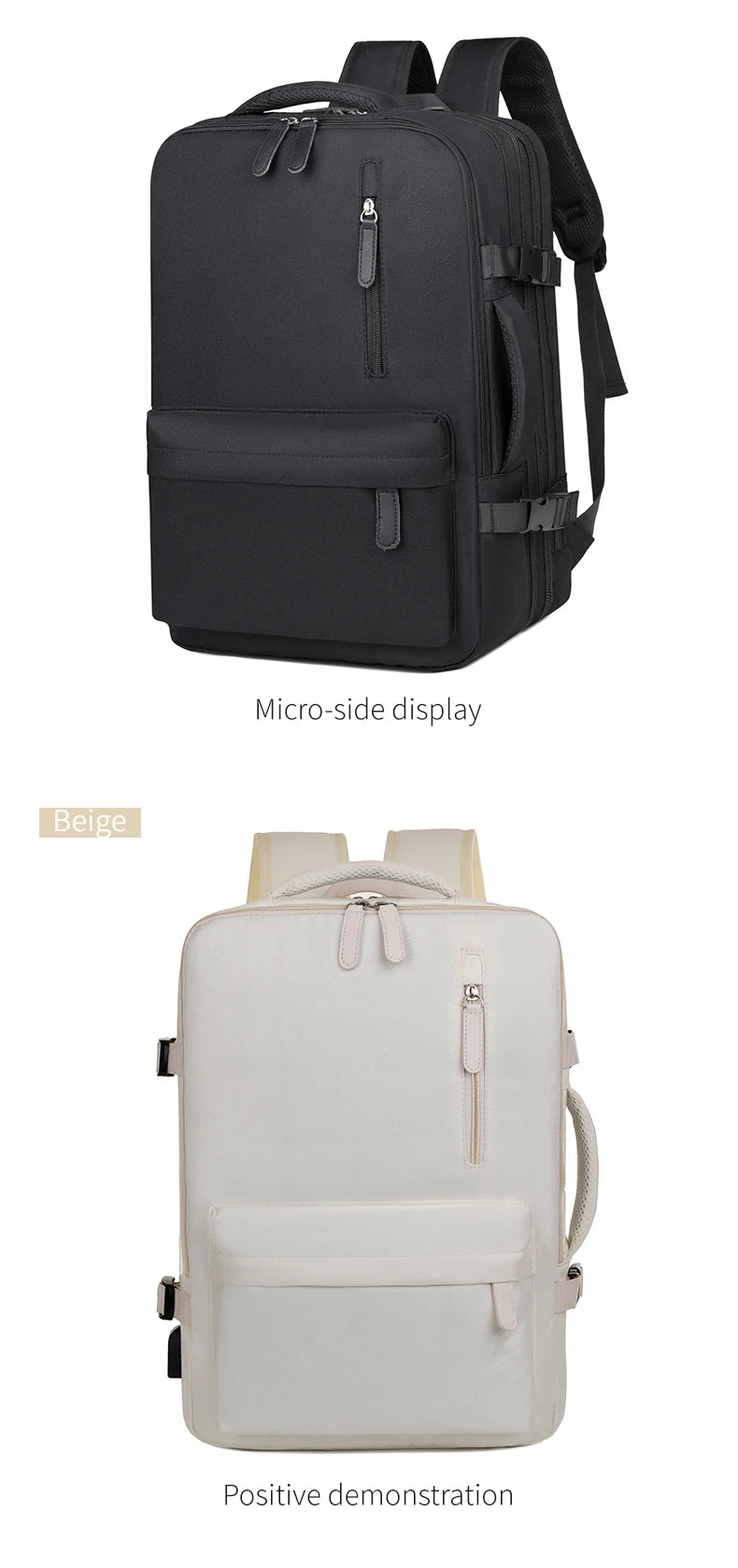 Versatile Airplane Travel Backpack | Perfect Carry-On Luggage