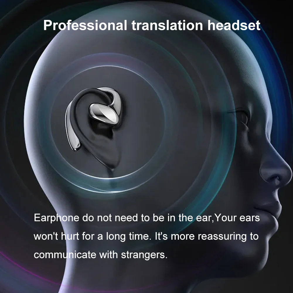 AI Translator Earbuds | Real-Time Voice Translator in 144 Languages