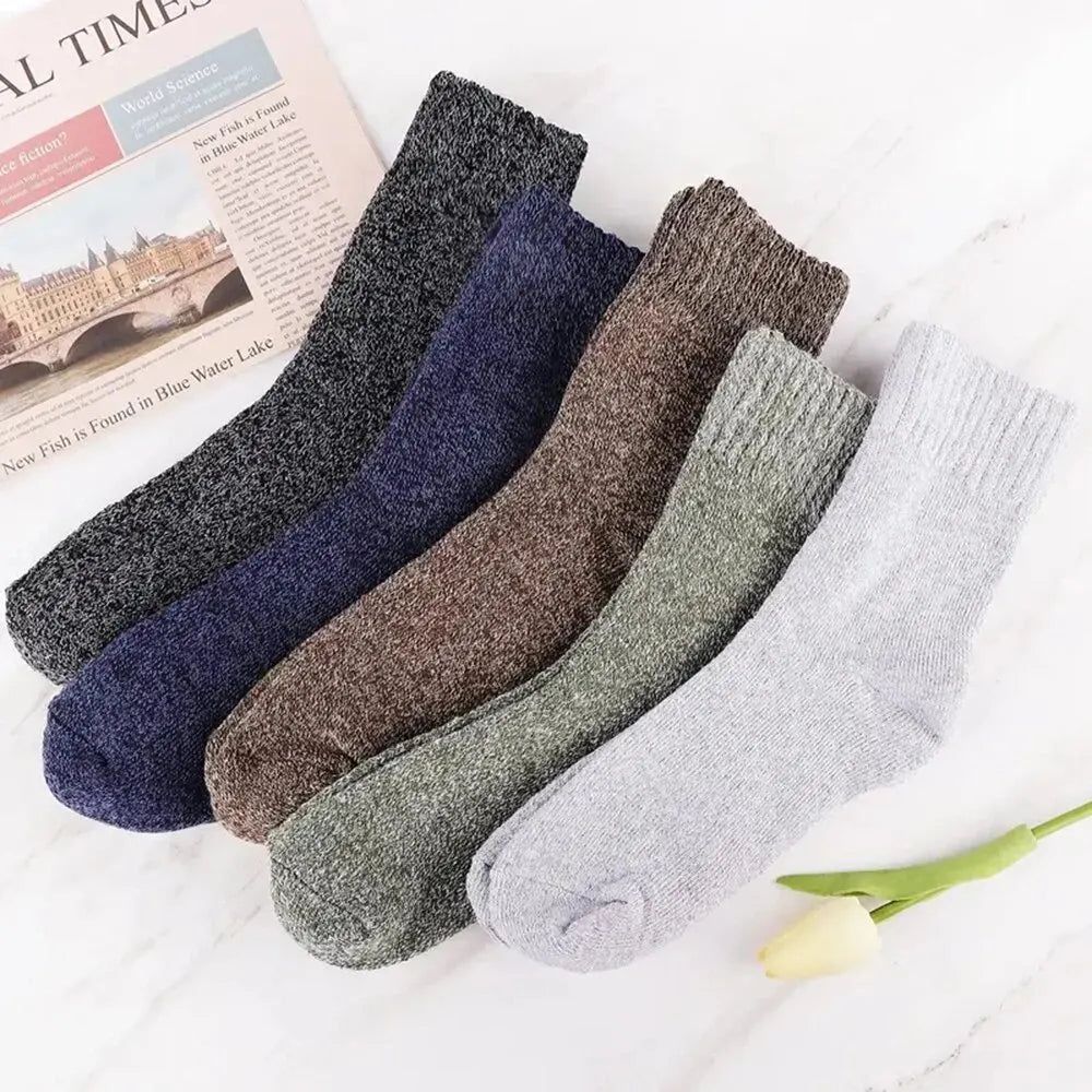 Men's Ultra Thick Casual Wool Socks | Warm Winter Comfort