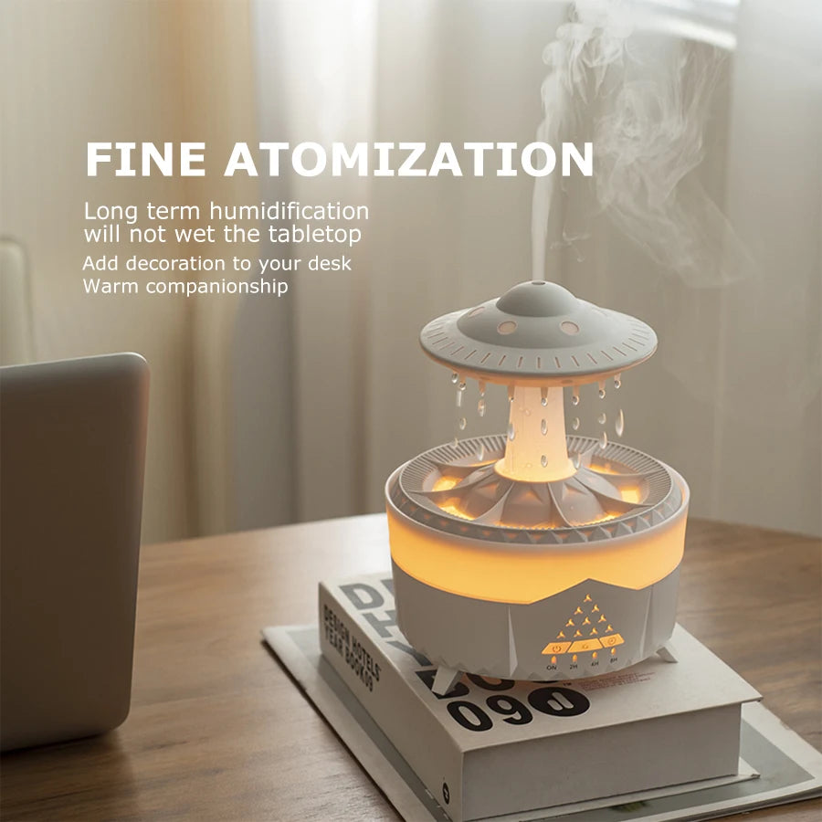 LED Aroma Diffuser with Remote | 7-Color Humidifier for Home